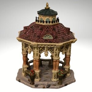 Lemax Village Collection 2005 Victorian Gazebo Miniature Garden Accessory 54341